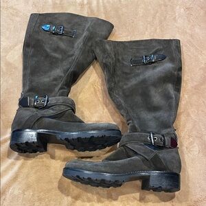 Marc Fisher Black Leather Boots